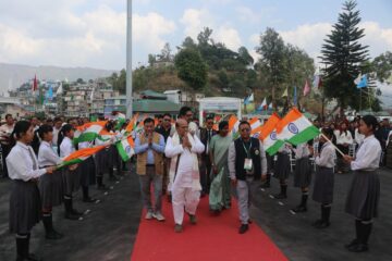 Antar Singh Arya Chairperson NCST visits Siaha