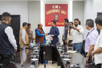 Lalduhoma held a meeting with the delegation of the NCST